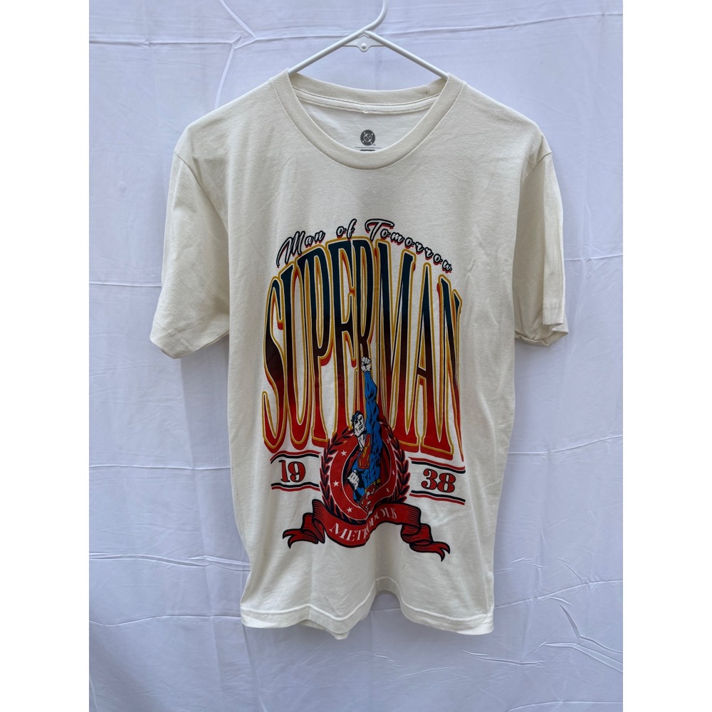 DC Comics Superman Man of Tomorrow Metropolis 1938 Graphic T-Shirt Mens Medium